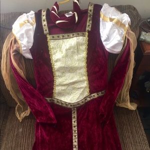 Halloween costume renaissance dress sz large